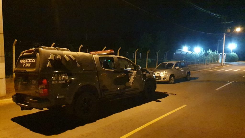 Força Tática recupera carro furtado em Três Lagoas