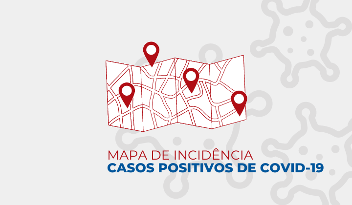 Prefeitura divulga mapa de Incidência de Casos Positivos de Covid-19 em Três Lagoas; Confira