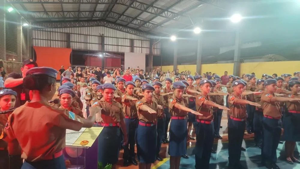 Disciplina, superação e futuro: Bombeiros do Amanhã promovem graduação de alunos em Três Lagoas