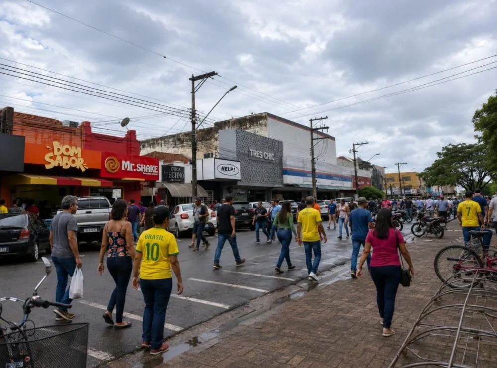 Copa do Mundo e festas juninas aquecem economia e impulsionam comércio em Três Lagoas