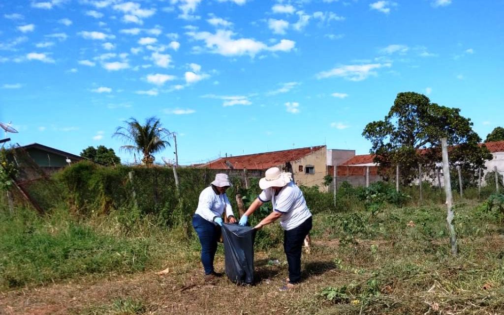 Mutirão da Dengue – Ação nos bairros Interlagos e Vila Piloto elimina 46 focos de proliferação e recolhe mais de 180 sacos de lixo