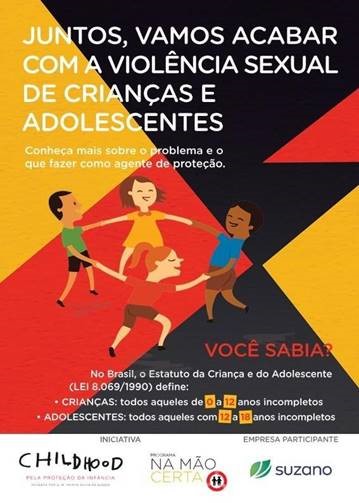 Suzano renova Pacto contra a Exploração Sexual de Crianças e Adolescentes nas rodovias brasileiras