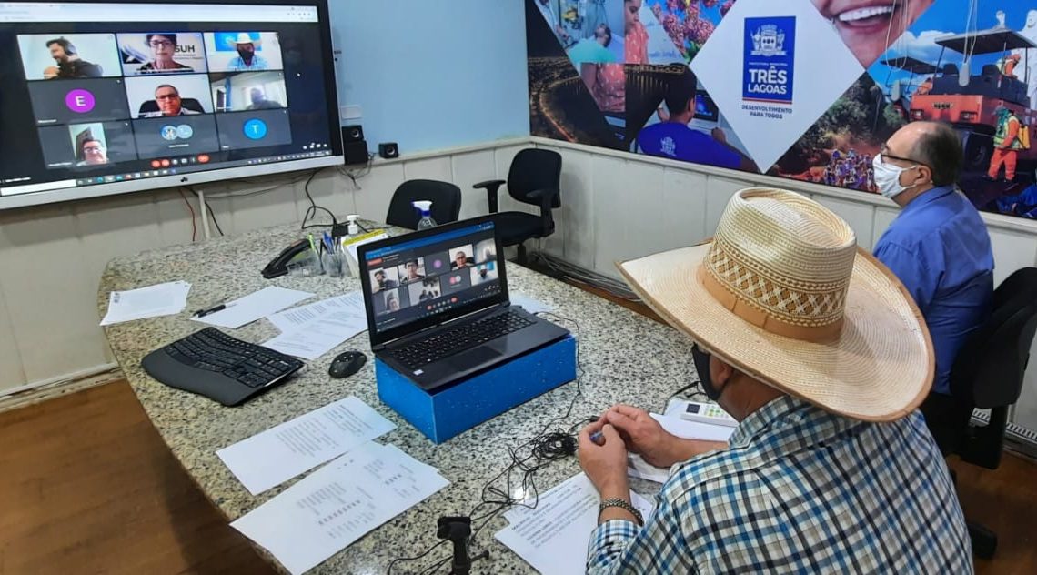 Angelo Guerreiro comandou videoconferência da AMUSUH com estados de Mato Grosso, Mato Grosso do Sul e Tocantins