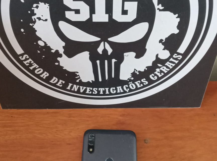 SIG recupera celular furtado em Três Lagoas