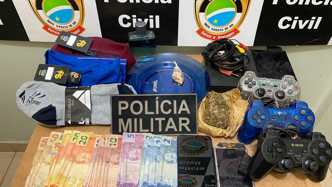 Ação conjunta entre Polícias Civil e Militar fecha ‘boca de fumo’ e prende dois em Brasilândia