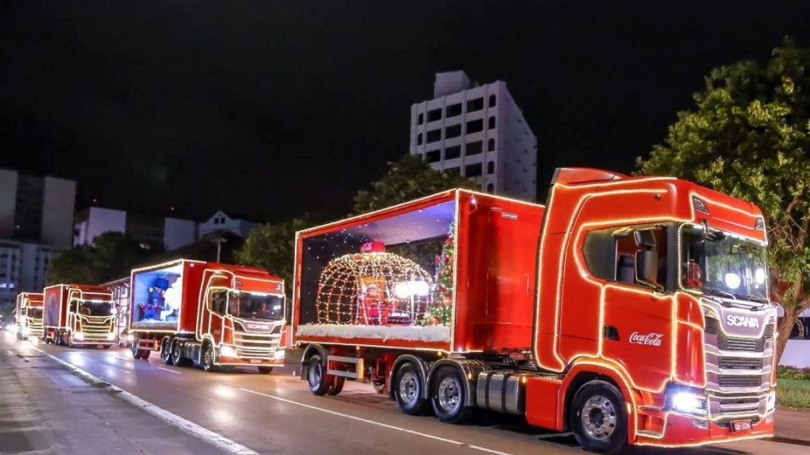 Três Lagoas será uma das cinco cidades brasileiras escolhidas para receber a Caravana de Natal Coca-Cola