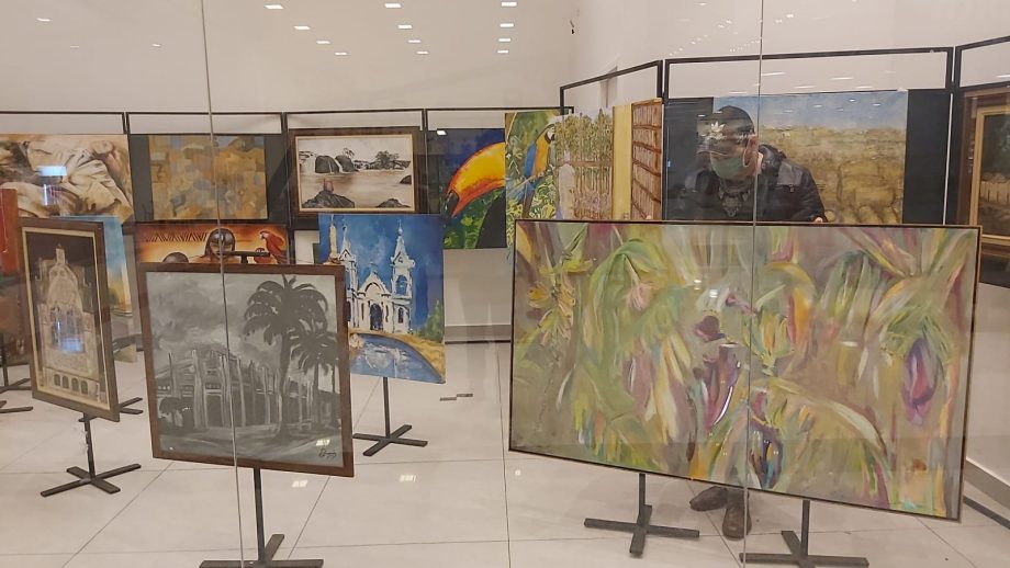 Exposição do Acervo Permanente de Obras de Artes de TL será realizado no Aeroporto Municipal Plínio Alarcon de Três Lagoas