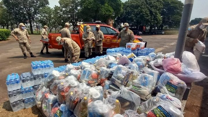 Corpo de Bombeiros de MS organiza ação humanitária para vítimas de tragédia em Petrópolis-RJ