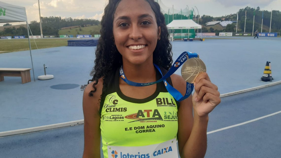 ATLETISMO – Ana Laura vence Copa Brasil Loterias Caixa em Bragança Paulista e alcança primeira colocação no ranking nacional