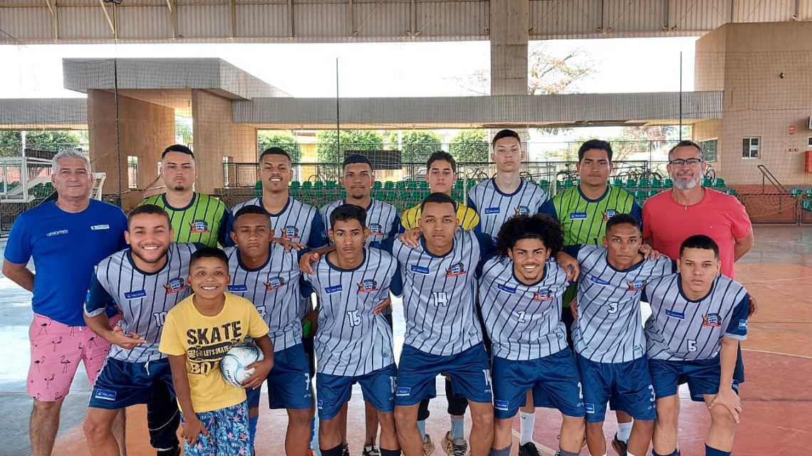 Equipe SEJUVEL representa Três Lagoas no Campeonato Estadual de Futsal Masculino Sub-19