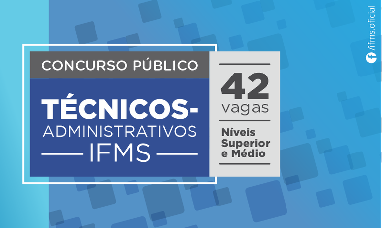 Concurso público do IFMS alcança 6,7 mil inscritos