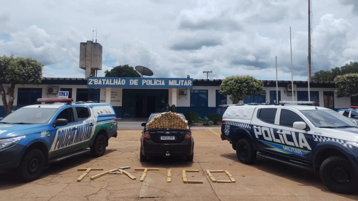 Polícia Militar desmantela associação criminosa para o tráfico de drogas e apreende 125 quilos de maconha em Três Lagoas