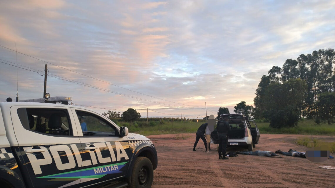 Membros do PCC são detidos pela PM ao tentar inserir drogas com uso de drone para dentro do presídio em Três Lagoas