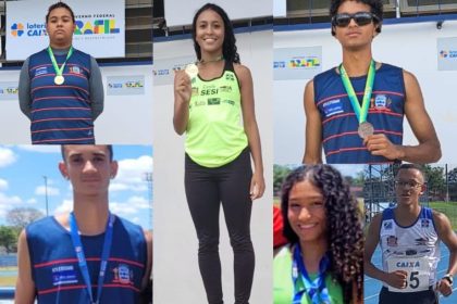 Atletas da SEJUVEL conquistam 10 medalhas no primeiro Estadual de Atletismo do ano