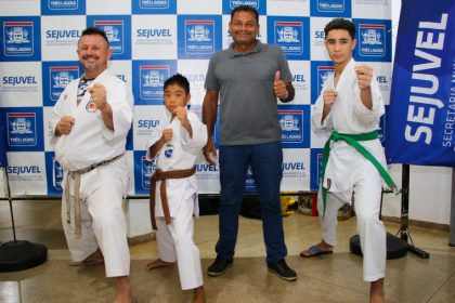 Com apoio da SEJUVEL, Thomaz Ryu Kobayashi vence seletivas e fará parte da delegação brasileira no Sul-americano de karatê