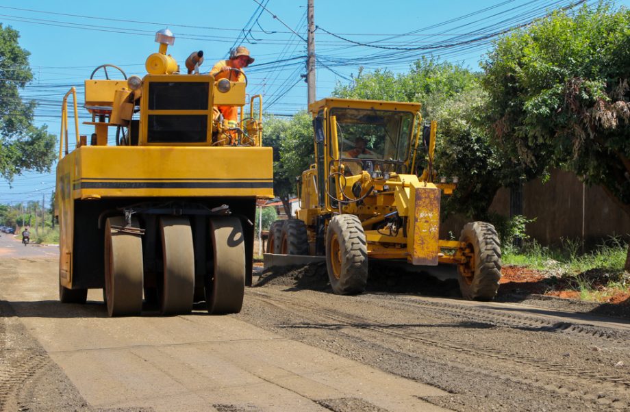 Obras de drenagem e pavimentação do Bairro Quinta da Lagoa estão 85% concluídas