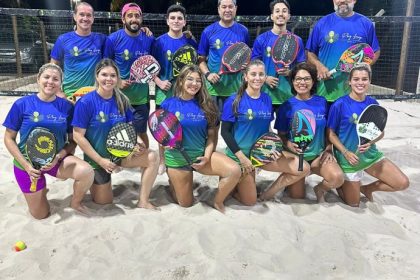 Três Lagoas fecha 1ª etapa de circuito de beach tennis com 7 duplas medalhistas