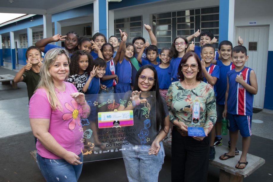 MS ALFABETIZA – Escola da Vila Piloto fica em 1º lugar da Costa Leste e vai receber prêmio em dinheiro