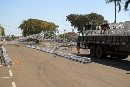 FALTA POUCO – Estamos há uma semana do início da 33ª Festa do Folclore em Três Lagoas, veja os preparativos