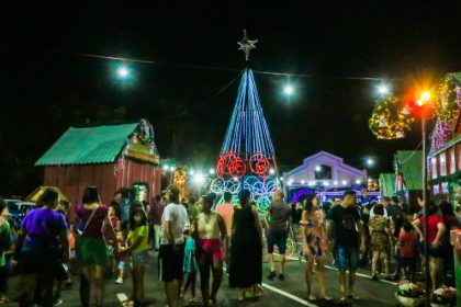 Iluminação de Natal será inaugurada nesta quarta-feira (29) na Esplanada NOB em Três Lagoas; veja programação