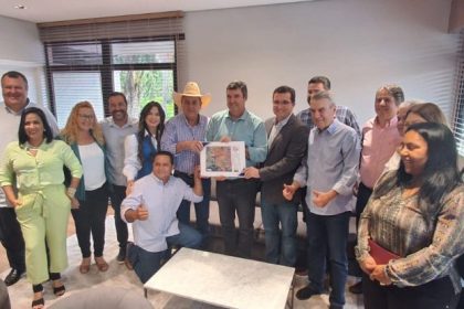Reunião na Governadoria do Estado em Campo Grande discute obras para Três Lagoas