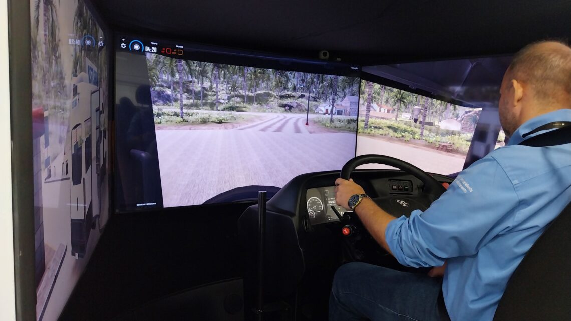 Suzano e SEST SENAT implantam simulador de direção para treinamentos na Unidade de Três Lagoas