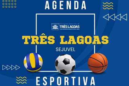 Confira a agenda esportiva de Três Lagoas para este final de semana