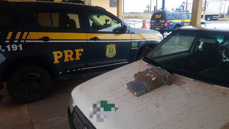 PRF apreende 7 quilos de cocaína em Bataguassu