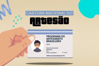 Cadastro para emissão e renovação da Carteira Nacional do Artesão acontecerá no dia 31, na Cultura