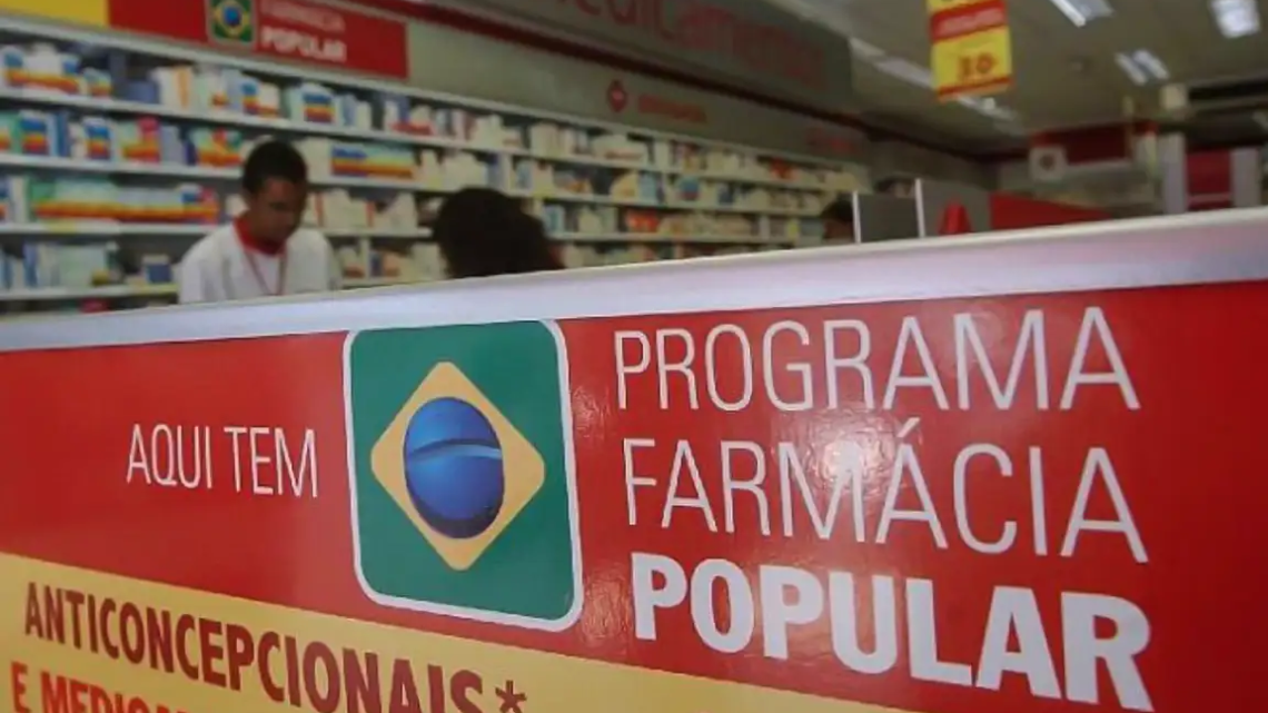 Farmácia Popular passa a oferecer 95% dos medicamentos gratuitamente