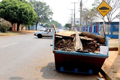 Residencial Montanini será o bairro atendido pelo Mutirão da Limpeza na próxima semana