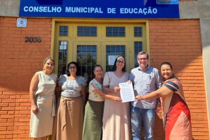 Prefeito visita o Conselho Municipal de Educação para avaliar demandas e infraestrutura em Três Lagoas