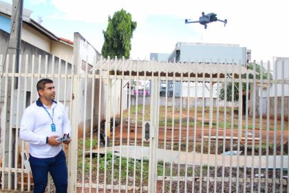 TECNOLOGIA A FAVOR DA SAÚDE – Setor de Endemias passa a usar drone próprio no combate à dengue em Três Lagoas