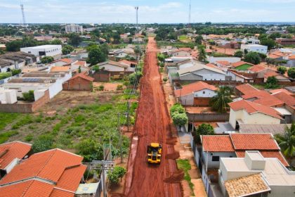 Prefeitura de Três Lagoas inicia obra de pavimentação no Jardim das Américas