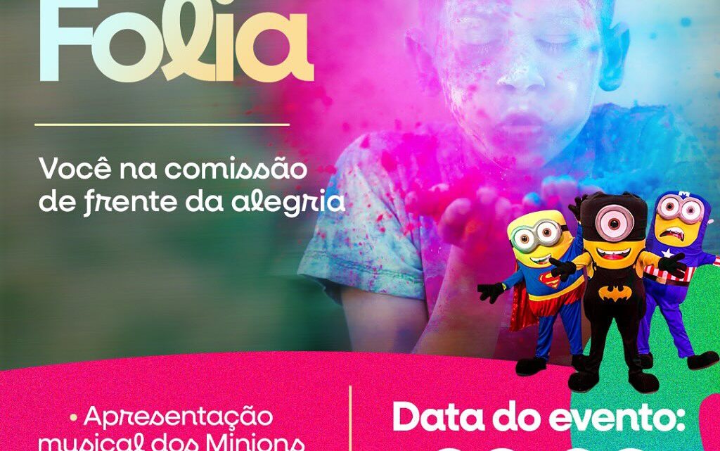 Bailinho e Festa das Cores são atrações gratuitas no Carnaval do Shopping Três Lagoas